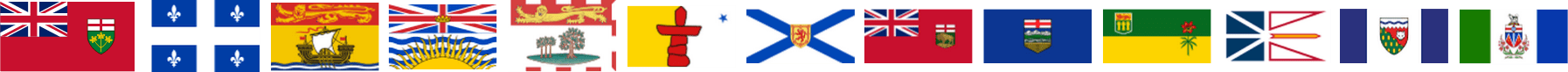 Provincial and territorial flags of Canada
